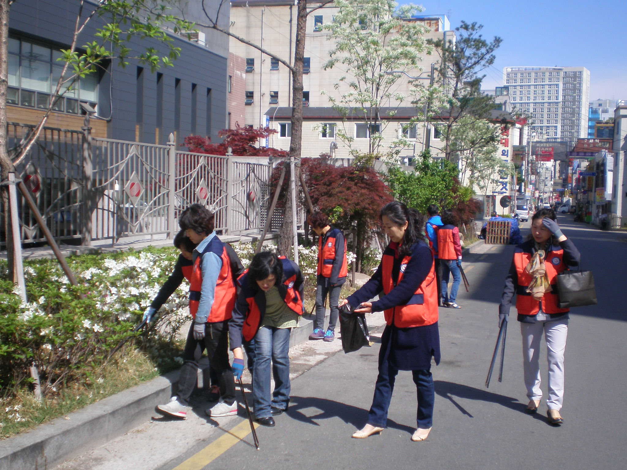 지점주변 환경정화정비 활동